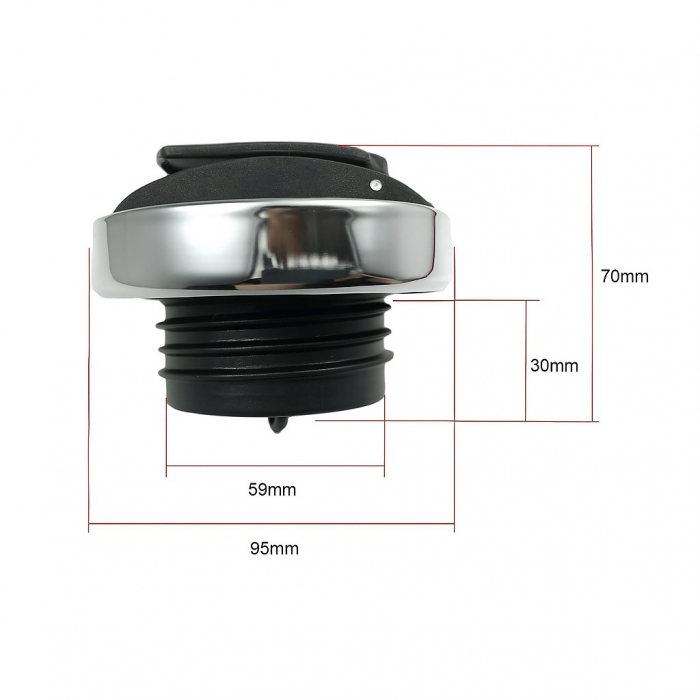 Buson rezervor 59-60 mm pentru camioane Scania 4 / R / P / T / G – cu 2 chei [2]