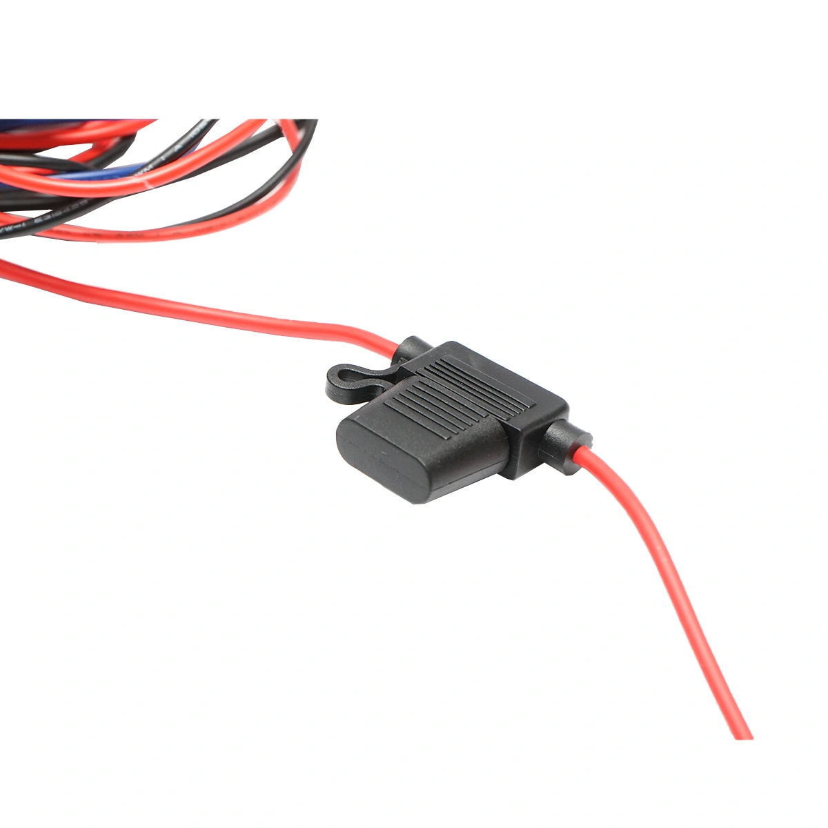 Cablaj cu buton releu si siguranta pentru proiectoare DC 12V/40A [5]