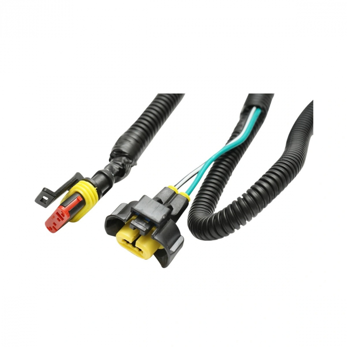 Cablaj instalatie electrica proiectoare ceata bara fata compatibil Dacia Logan 2004-2012 [2]
