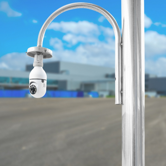 Camera de supraveghere WIFI tip bec E27 cu senzor de miscare si aplicatie Tuya WS-W501 [8]