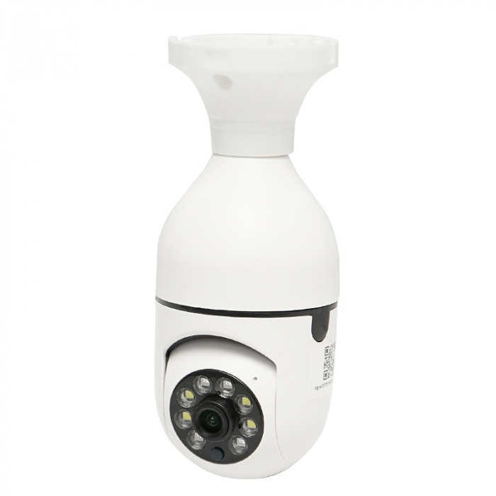 Camera de supraveghere WIFI tip bec E27 cu senzor de miscare si aplicatie Tuya WS-W501 [4]