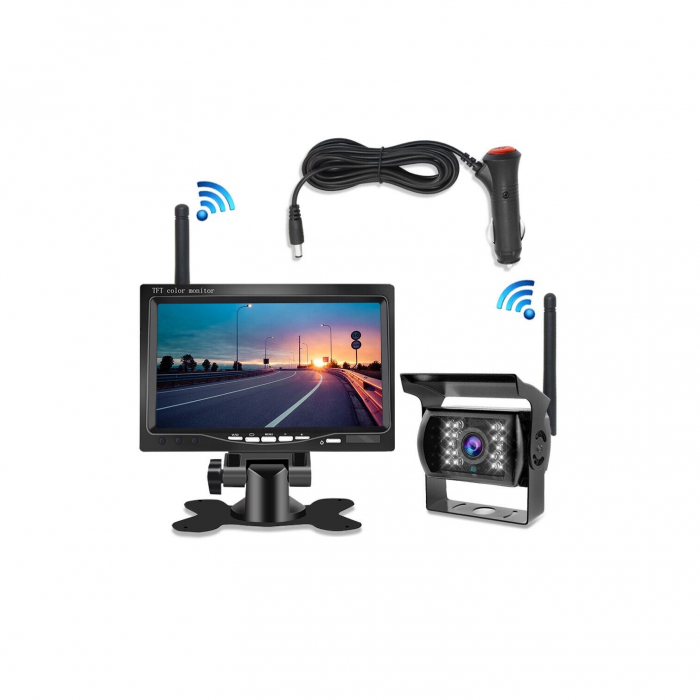 Camera marsarier wireless 12V-24V / monitor 7 inch [1]