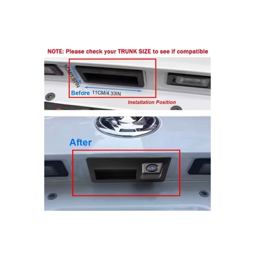 Camera mers inapoi HD 1080P Premium cu maner, compatibila Audi, Volkswagen, Skoda, Porsche [4]
