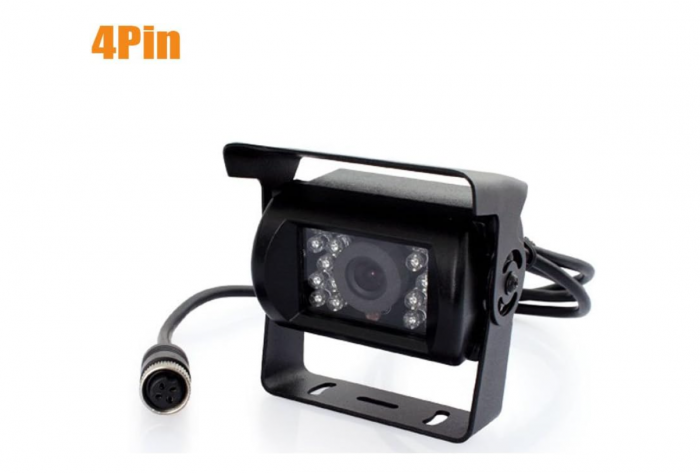 Camere Video Auto Marsarier cu ecran de 7 inch, suport și telecomandă, 18 LED-uri IR, calitate HD, 12-24V [11]