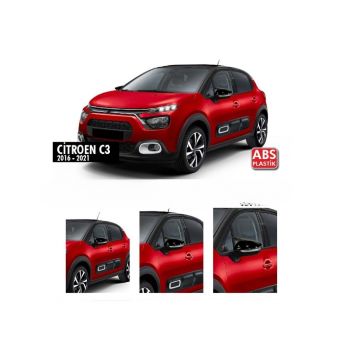 Capace oglinda tip BATMAN compatibile Citroen C3 (2016-2021) [1]