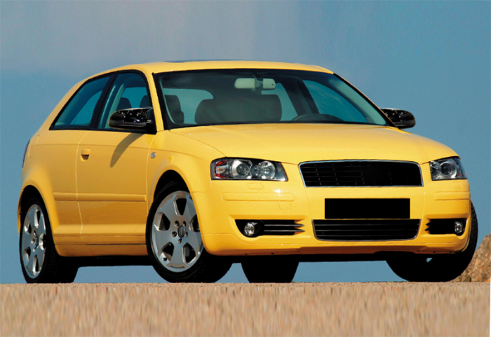 Capace oglinda tip BATMAN compatibile cu Audi A3 8P 2003-2007 negru lucios [1]