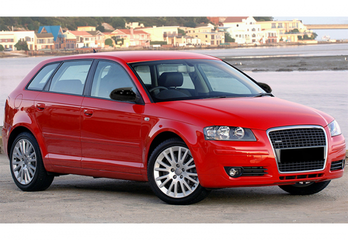 Capace oglinda tip BATMAN compatibile cu Audi A3 8P 2008-2012 negru lucios [1]