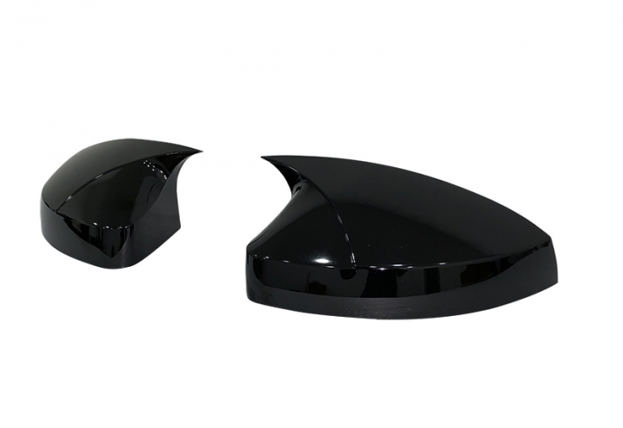 Capace oglinda tip BATMAN compatibile cu Audi A3 8V - 8V FL 2012-2019 negru lucios [4]
