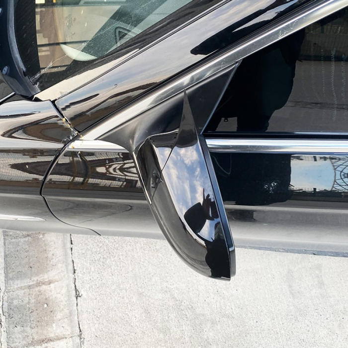 Capace oglinda tip BATMAN compatibile cu BMW Seria 3 F30/F31 negru lucios Cod:BAT20100 [2]