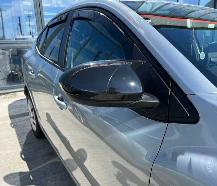 Capace oglinda tip BATMAN compatibile DACIA LOGAN 3 2020-2023 negru lucios [2]