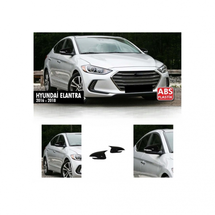 Capace oglinda tip BATMAN compatibile Hyundai Elantra 2016-2018 cu semnalizare in oglinda [1]