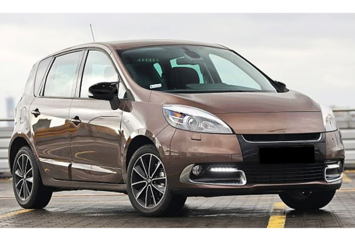 Capace oglinda tip BATMAN compatibile RENAULT SCENIC 2010-2015 negru lucios [1]