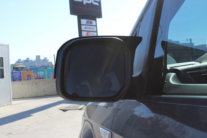 Capace oglinda tip BATMAN compatibile Volkswagen Caddy (2015-2020) Piano Black [4]