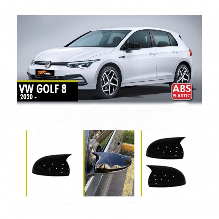 Capace oglinda tip BATMAN compatibile Volkswagen Golf Mk8 2020-2024 [1]