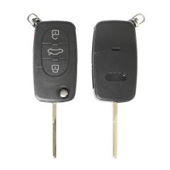 Carcasa Cheie Contact Pentru Audi A3 / A6 / A8, 3+1 Butoane, Cu Cheie [4]