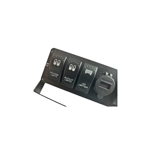Carcasa suport cu 6 întrerupătoare tip Rocket voltmetru si USB [3]