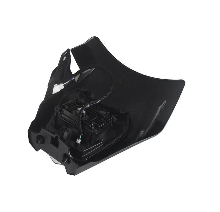 Carena si far LED fata pentru motociclete, Negru, cu faza scurta si lunga - Model universal pentru ENDURO / Trail / Streetfighter [7]