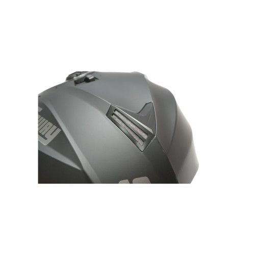 Casca moto tip jet neagra, model urban cu viziera transparenta si ochelari de soare, marimea L Cod: DISTM80 [6]