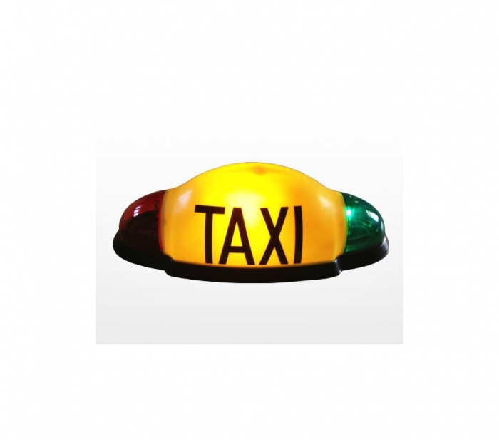 Caseta firma TAXI LED omologata DL ( - ) Ectra / Elitax [1]