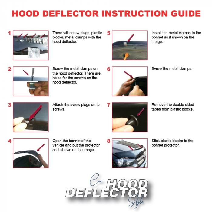 Deflector capota FIAT Ducato / Peugeot Boxer / Citroen Jumper 2006-2014 [2]