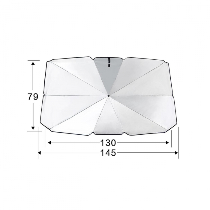 Parasolar auto tip umbrela [3]