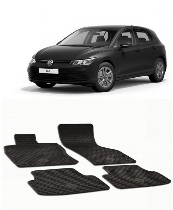 Set covorase cauciuc dedicate VW Golf VII (2020-2022) [1]