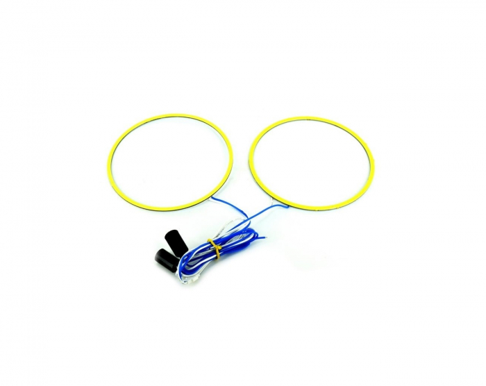 Cerc LED COB culoare alba 120mm 12V [1]