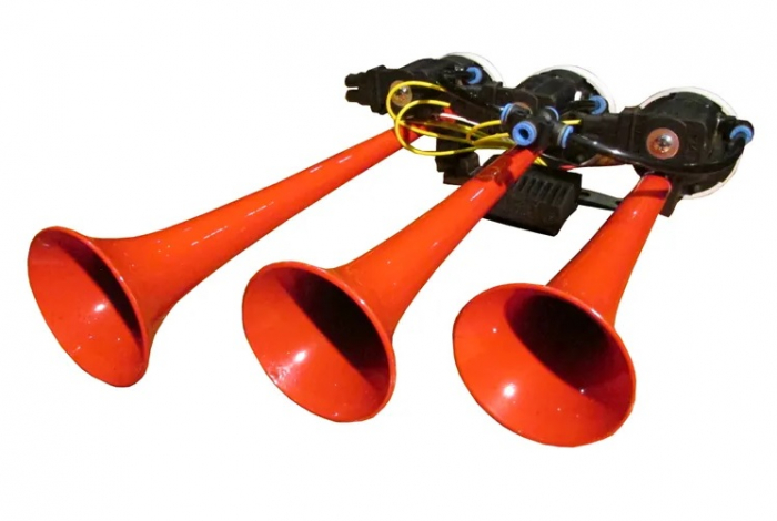 Claxon auto 3 tonuri 12V electric 125 dB [2]