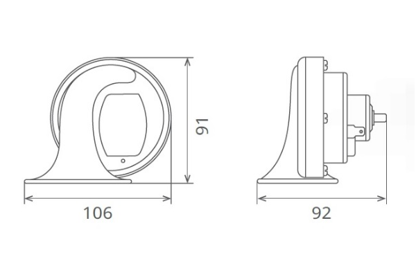 CLAXON ELECTROMAGNETIC 12V 6A TON INALT [3]