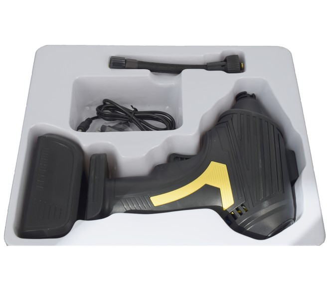 Compresor aer cu acumulator si manometru digital 12V [2]