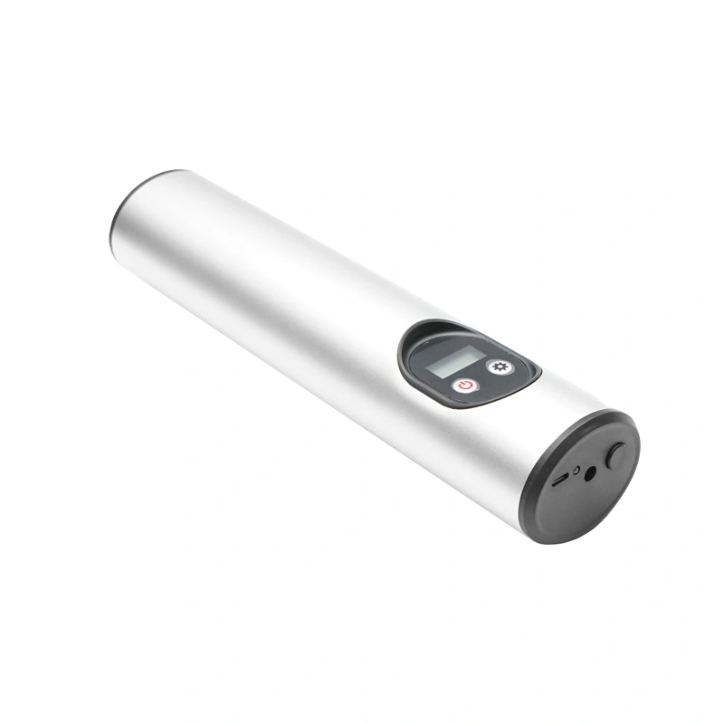 Compresor aer portabil 12,4V baterie 6000Am reincarcabila 250x56x47mm cu accesorii [4]
