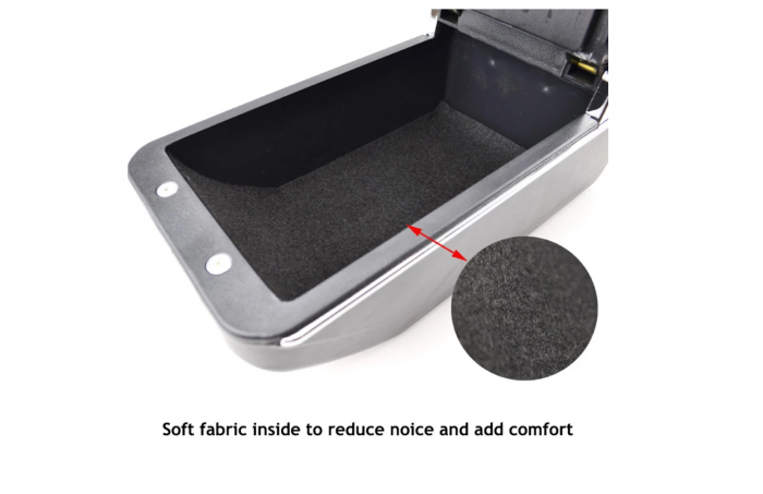 Cotiera auto piele ecologica dedicata VW Golf VI (2008–2013)  Negru [7]