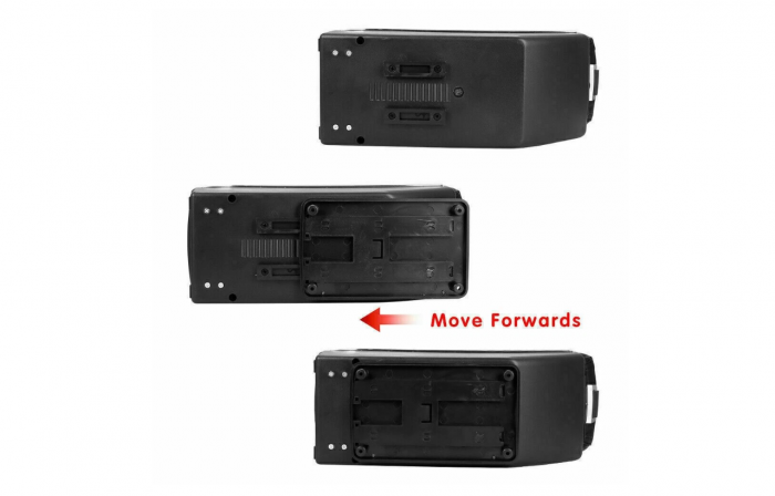 Cotiera auto piele ecologica dedicata VW Golf VI (2008–2013)  Negru [4]