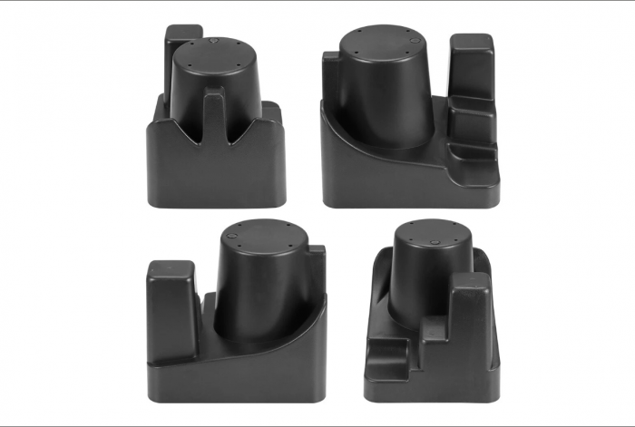 Cotiera auto piele ecologica dedicata VW Golf VI (2008–2013)  Negru [2]