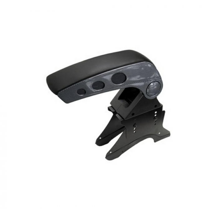 Cotiera universala cu baza metalica Negru/carbon [2]