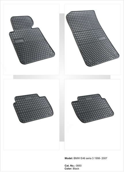 Set Covorase cauciuc BMW E46 seria 3 1998-2005 [1]