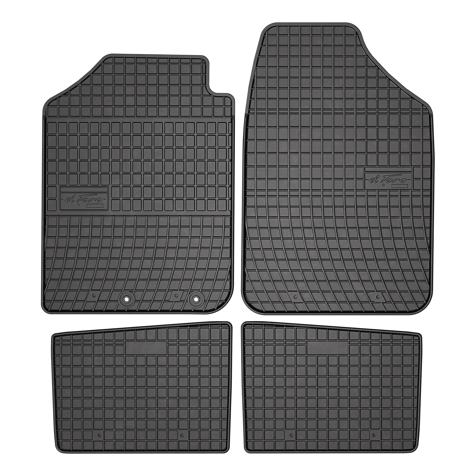 Set Covorase cauciuc compatibile Dacia Spring Hatchback 2021-2024 [1]