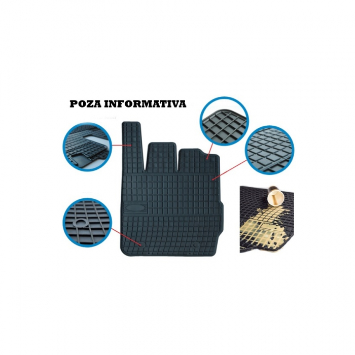 Set Covorase cauciuc compatibile Honda Civic IX 4D Sedan (2012-2016) [4]