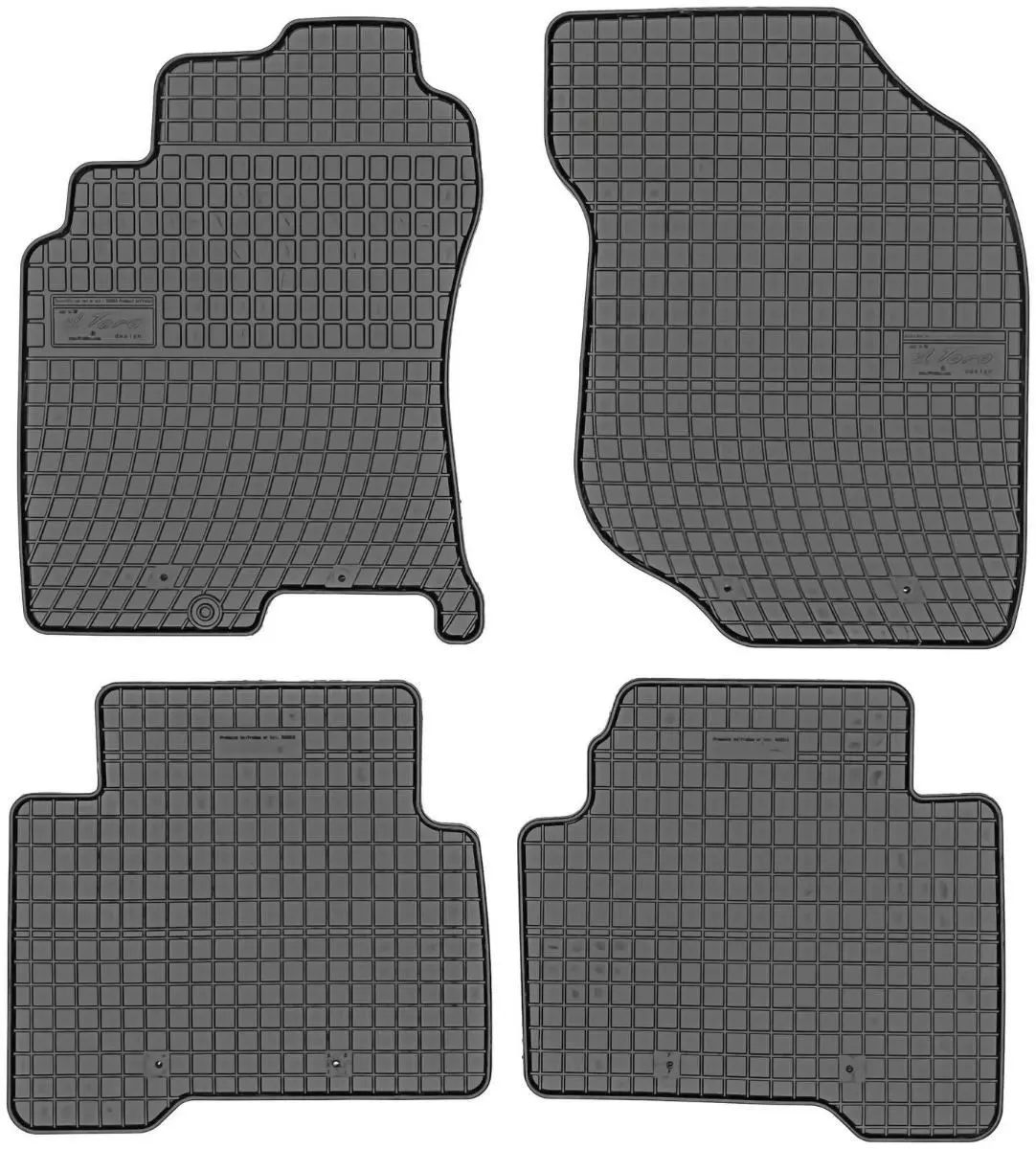 Set Covorase cauciuc NISSAN X-Trail I T30 2001-2008 [1]