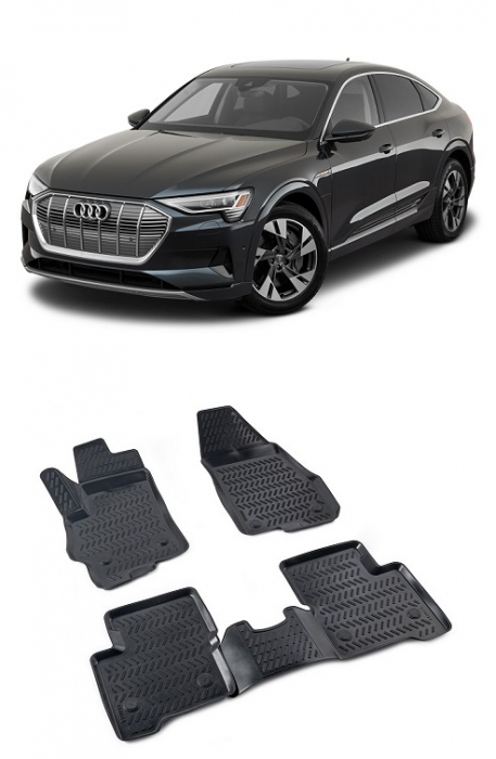 Covoare cauciuc stil tavita Audi Q4 E-TRON (2021-2022) [1]