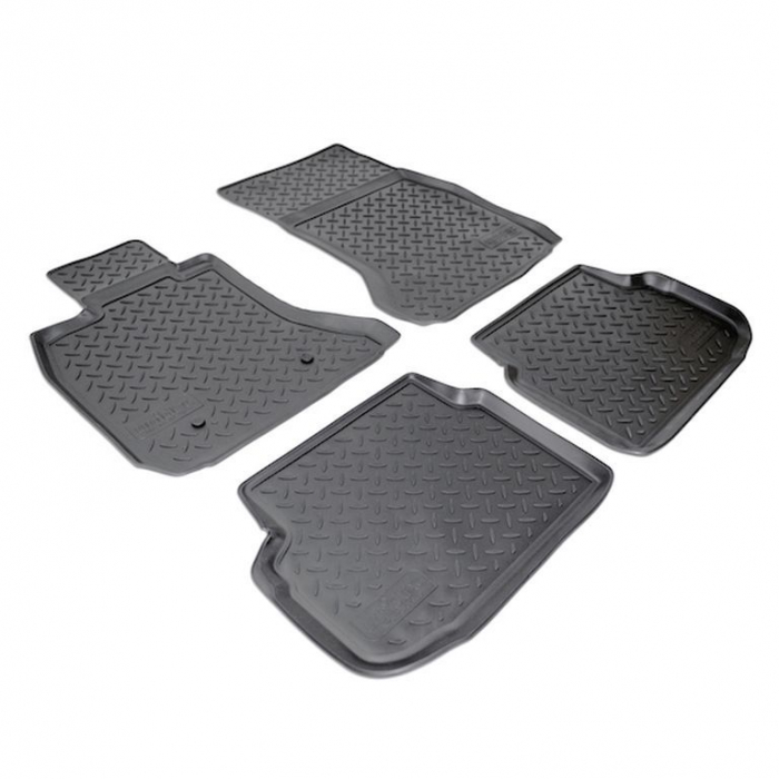 Set Covorase cauciuc stil tavita BMW Seria 7 F01 scurt (2008-2015) [1]