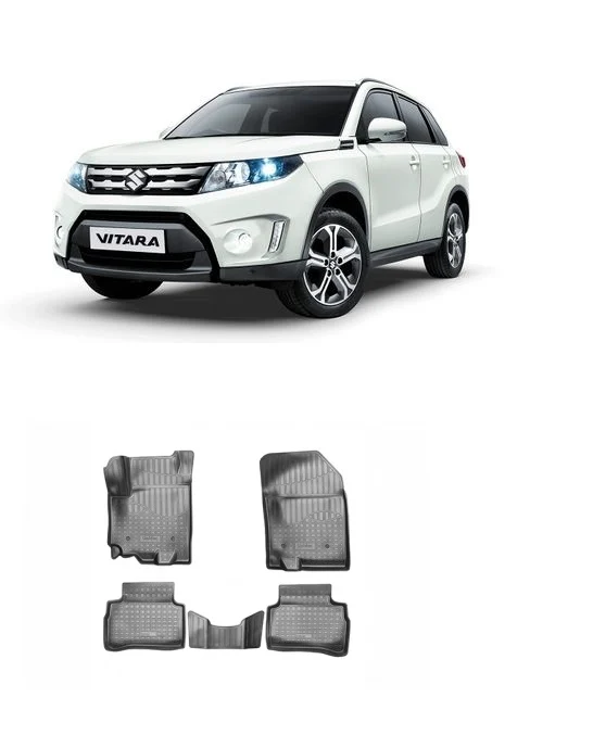 Set Covorase  cauciuc stil tavita Suzuki Vitara 2015-2021 [1]