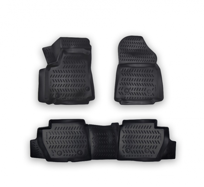 Set Covorase cauciuc tavita compatibil Citroen Berlingo II Multispace 2008-2018 [1]
