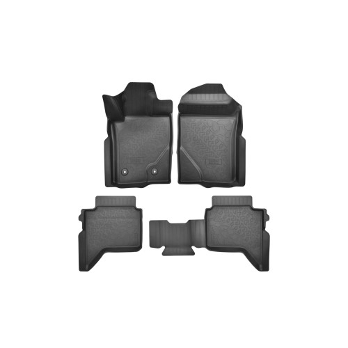 Set Covorase  cauciuc tavita compatibile VW Amarok II Cabina dubla 4 usi 2023-2025 [1]