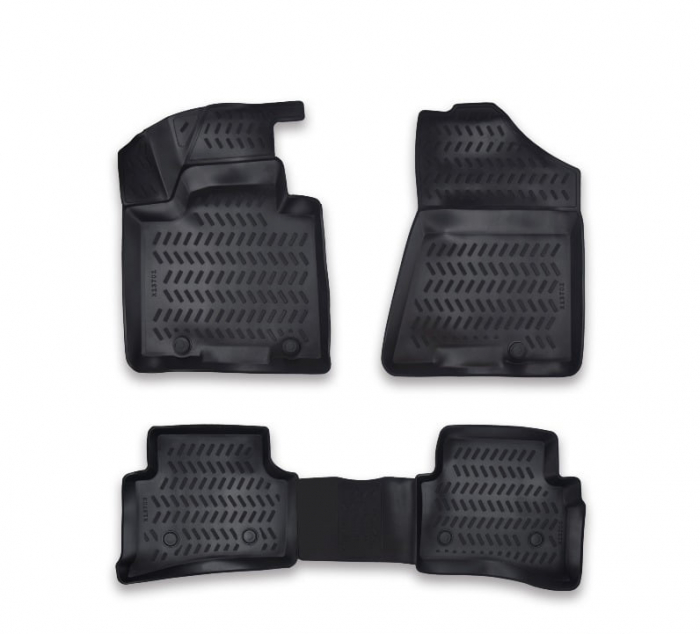 Set Covorase cauciuc tavita compatibile Hyundai Tucson III 2015-2020 [1]
