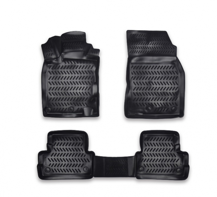 Set Covorase cauciuc tavita compatibile Nissan Qashqai II (2014-2020 ) [1]