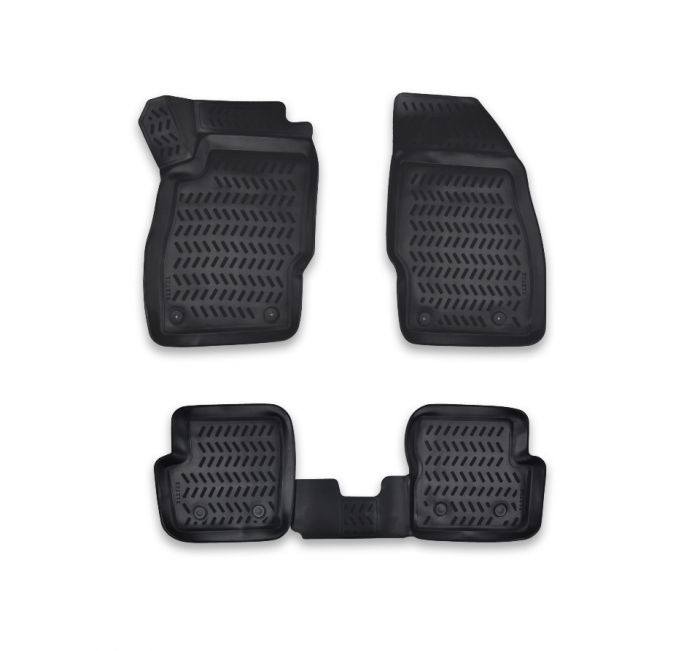 Set Covorase cauciuc tavita compatibile Opel Corsa E 2006-2019 [1]