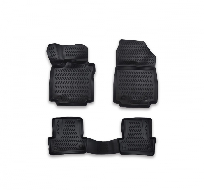 Covoare cauciuc tavita compatibile Renault Clio 3 2005-2012 [1]
