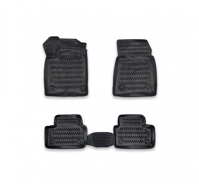 Set Covoare cauciuc tavita compatibile Renault Clio 5 2019-2023 [1]