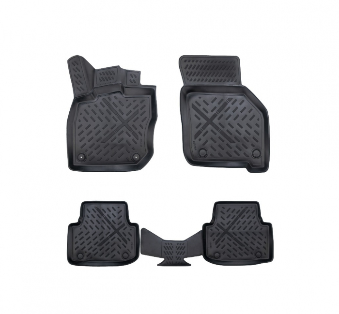 Set Covorase cauciuc tavita compatibile Seat Leon IV Automat 2021-2024 [1]
